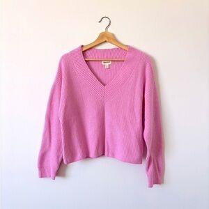 COPY - NWOT Open Edit V-Neck Rib Sweater